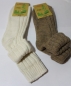 Preview: Damen Socken mit Alpaka und Umschlag 2 Paar
